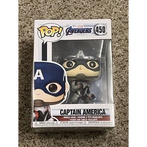 Funko Pop Marvel Avengers Captain America #450 Glow in the Dark FYE Exclusive